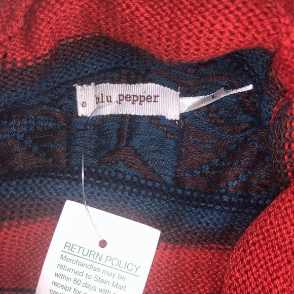 Blu Pepper Waterfall Cardigan Size L - Picture 2 of 6